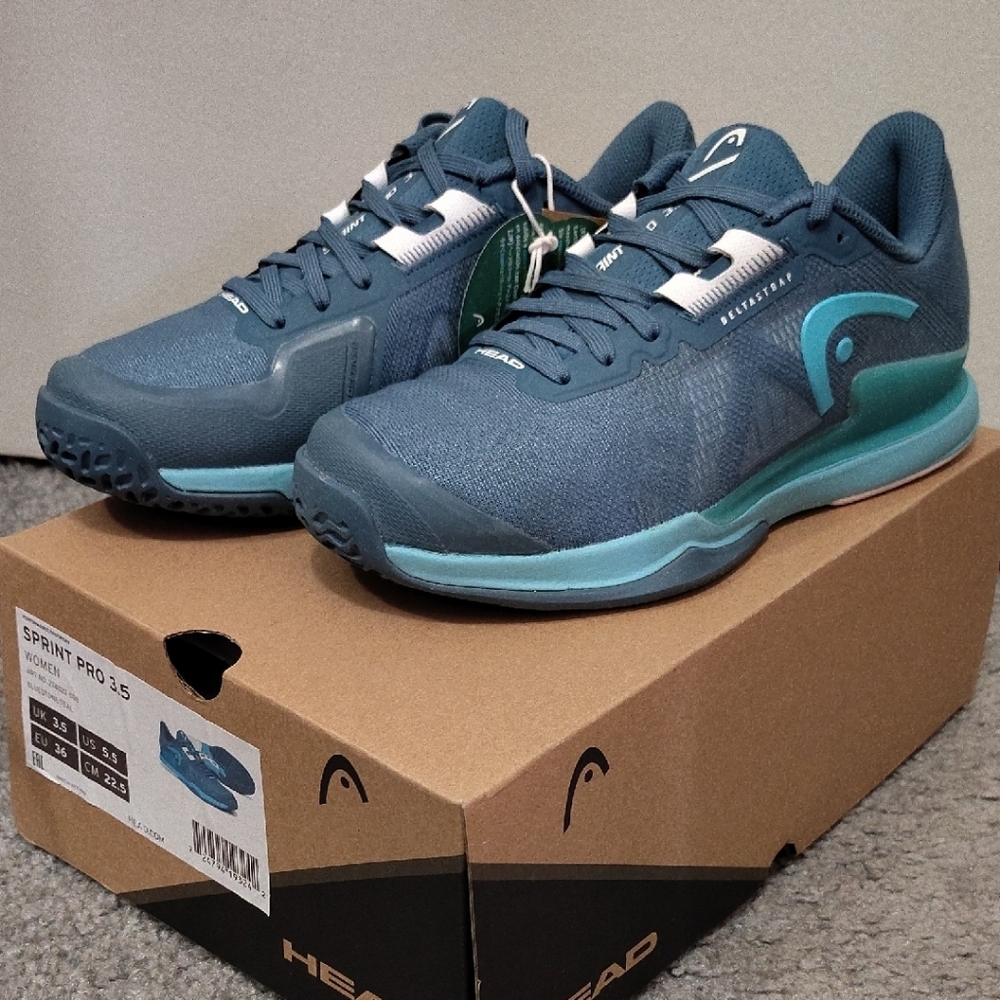 HEAD Women's Sprint Pro 3.5 Tennis Shoes - Blue